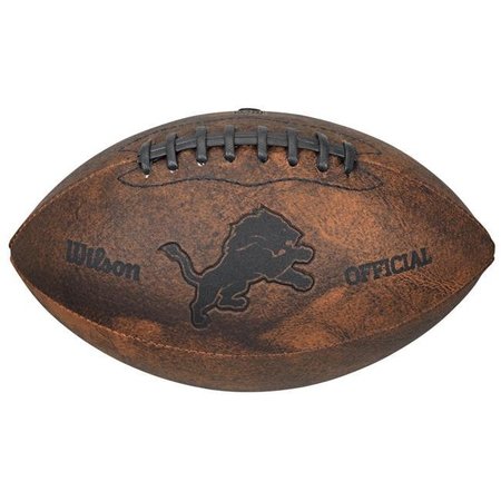 GULF COAST SALES Detroit Lions Football - Vintage Throwback - 9 Inches 8381370911